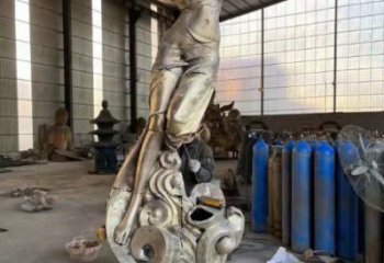 大型耶穌雕塑 歐式步行街人物雕塑 彩繪西方雕塑