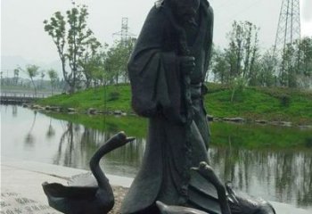 民俗船夫雕塑 店門口園林雕塑 漁業小品