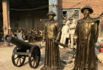 創意林則徐雕塑 鑄銅名人雕塑 公園肖像雕塑