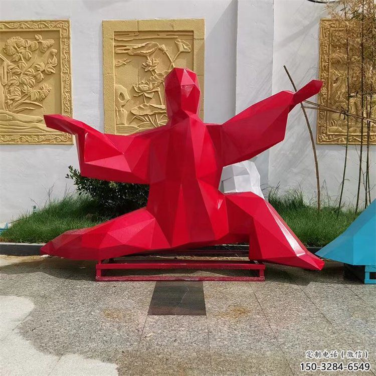 店門口太極雕塑 創(chuàng)意景觀雕塑 民俗擺件