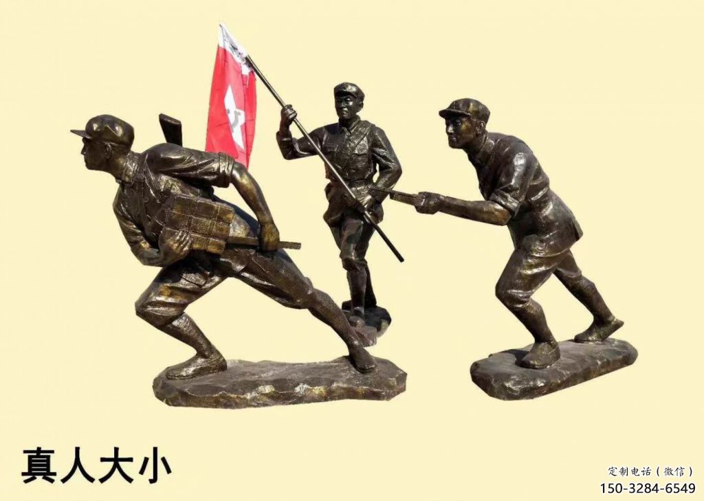 武警雕塑 鑄銅景觀戰(zhàn)士雕塑 室內(nèi)戰(zhàn)士雕塑