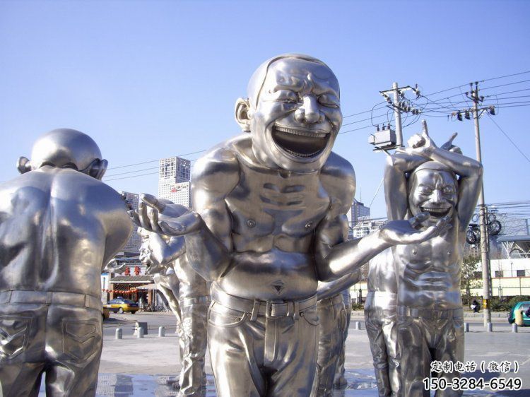 仿真迎賓雕塑 店門口園林雕塑 卡通小品