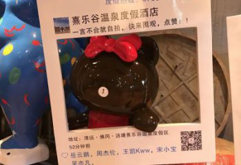 大型公仔雕塑 門口創(chuàng)意雕塑 售樓處小品