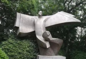 大門口李白雕塑 發光公園古代雕塑 仿真詩人雕塑