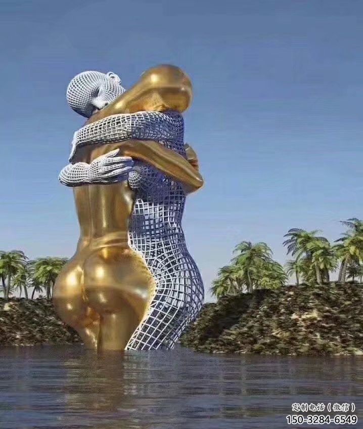 園林情侶雕塑 風景區(qū)幸福雕塑 廣場小品