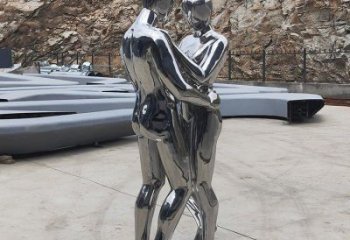 售樓處情侶雕塑 商業街雕塑 幸福擺件