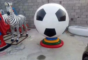 室內(nèi)足球雕塑 仿真景觀球體雕塑 大型球類雕塑