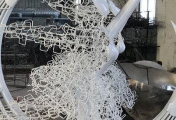 抽象舞蹈雕塑 仿古跳舞雕塑 室內演員雕塑