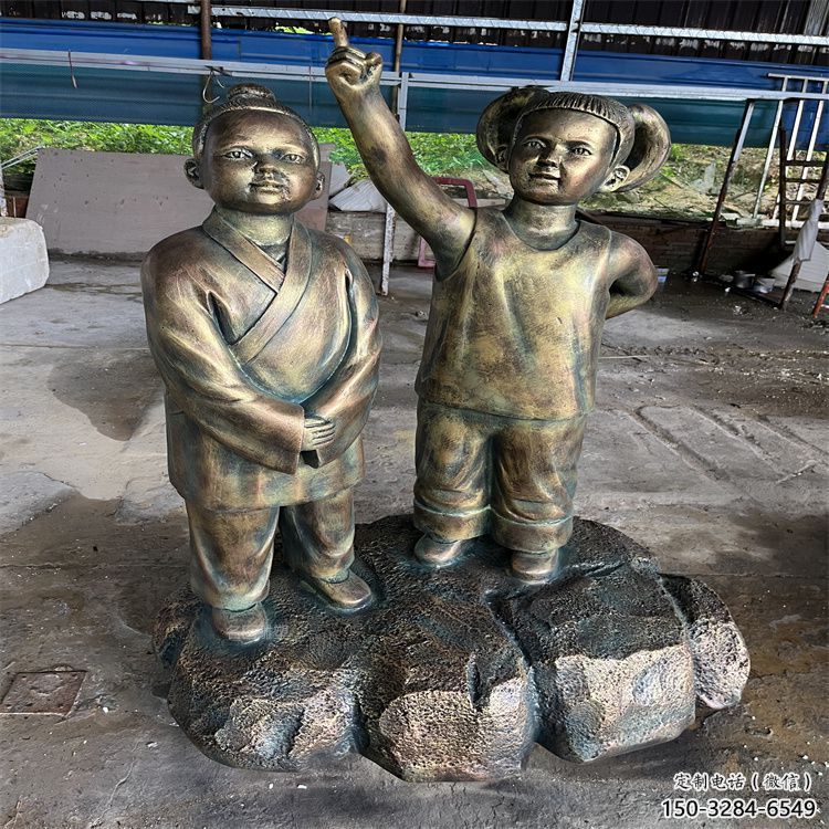 學(xué)校讀書雕塑 店門口園林雕塑 宣傳小品