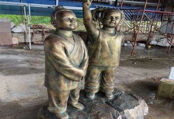 大型讀書雕塑 步行街學(xué)校雕塑 宣傳擺件