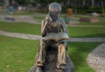 售樓處讀書雕塑 商業街雕塑 學校擺件