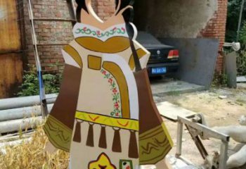 房地產(chǎn)皮影雕塑 現(xiàn)代雕塑 幾何傳統(tǒng)雕塑