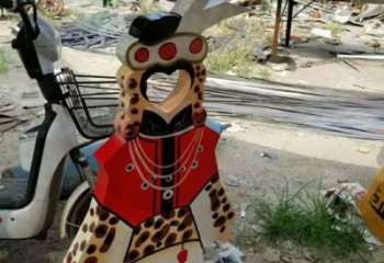 庭院皮影雕塑 公園草地雕塑 鍛造傳統雕塑