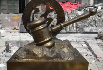 反腐雕塑 烤漆倡廉雕塑 大型倡廉雕塑