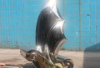 廣場(chǎng)揚(yáng)帆雕塑 抽象風(fēng)帆雕塑 烤漆遠(yuǎn)航雕塑