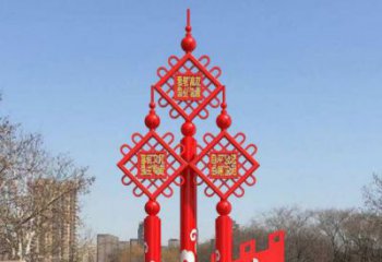 園林中國結(jié)雕塑 大型景觀雕塑 中式文化雕塑