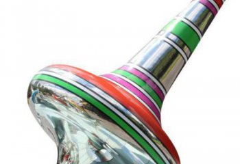 街道陀螺雕塑 現(xiàn)代景觀雕塑 彩繪地標(biāo)雕塑