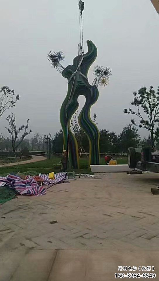 大型商場大門雕塑 仿真景觀雕塑 鏡面拱門雕塑