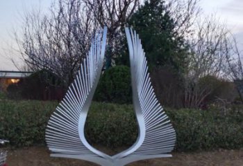 商業(yè)街鳳尾雕塑 烤漆雕塑 彩繪雕塑