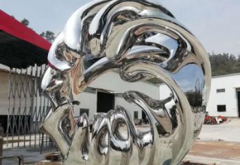 戶外浪花雕塑 噴漆海浪雕塑 燈光波浪雕塑