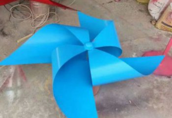 街頭風車雕塑 大型別墅區(qū)旋轉(zhuǎn)雕塑 鋼管旋轉(zhuǎn)雕塑