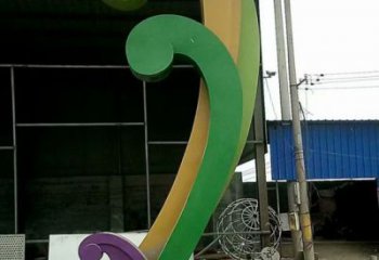 街頭云彩雕塑 大型別墅區祥云雕塑 鋼管祥云雕塑