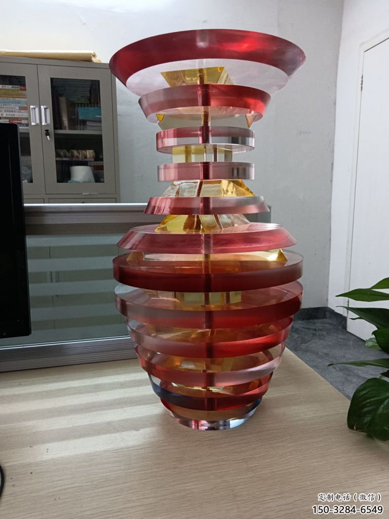 別墅區花瓶雕塑 大型別墅區瓶子雕塑 剪影雕塑