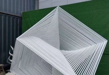 酒店正方形雕塑 景觀正方體雕塑 現代方塊雕塑