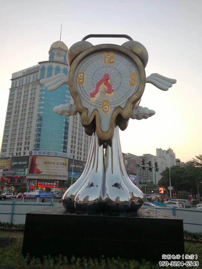 鐘表雕塑廠家 時(shí)鐘時(shí)鐘雕塑 噴漆雕塑