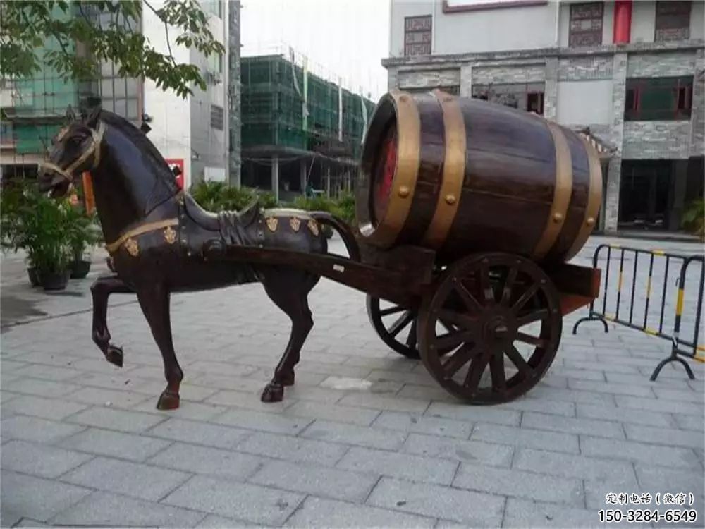 住宅小區(qū)酒壇子雕塑 啞光酒文化雕塑 公園酒壇雕塑