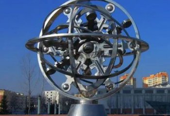 創(chuàng)意星球雕塑 啞光雕塑 公園星空雕塑