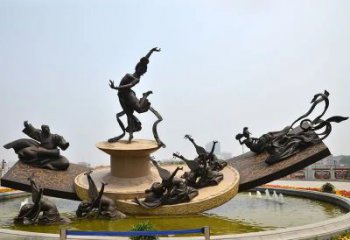 別墅區(qū)琵琶雕塑 大型別墅區(qū)音樂(lè)雕塑 剪影樂(lè)器雕塑
