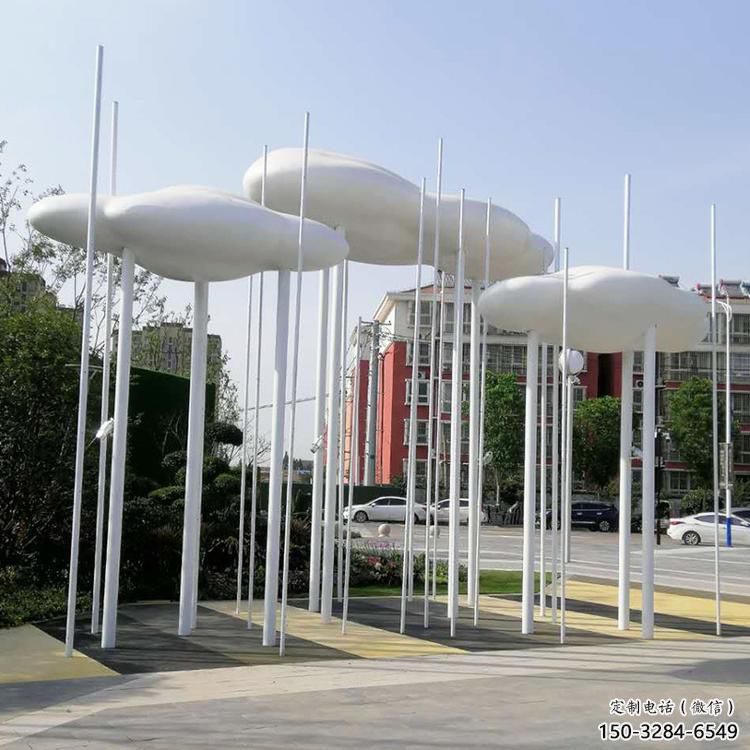 室內(nèi)云梯雕塑，拉絲景觀雕塑，抽象效果