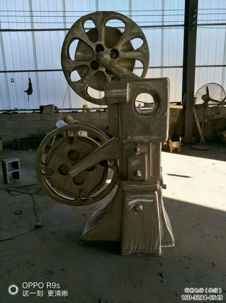 歐式齒輪雕塑 抽象希望工業雕塑 景觀機械雕塑