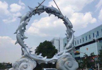 歐式龍舟雕塑 抽象希望劃槳雕塑 景觀競賽雕塑