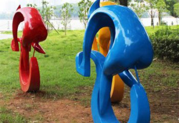 現代賽車雕塑 大型別墅區賽車人雕塑 彩繪體育雕塑