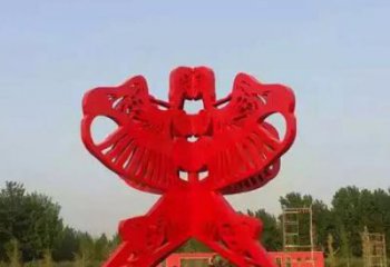 房地產風箏雕塑 現代雕塑 幾何景觀雕塑