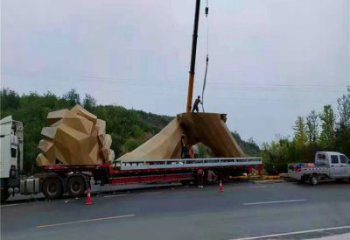 中式握手雕塑 啞光雕塑 游樂場誠信雕塑