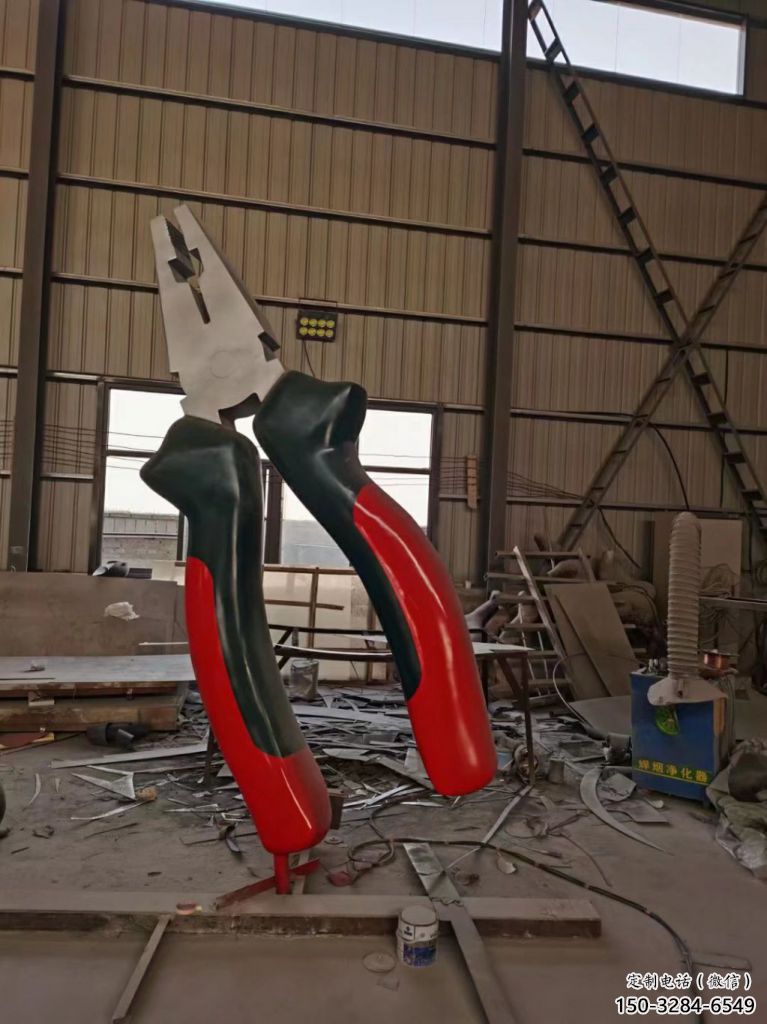 公園螺絲釘雕塑 創意企業工業雕塑 美陳器械雕塑