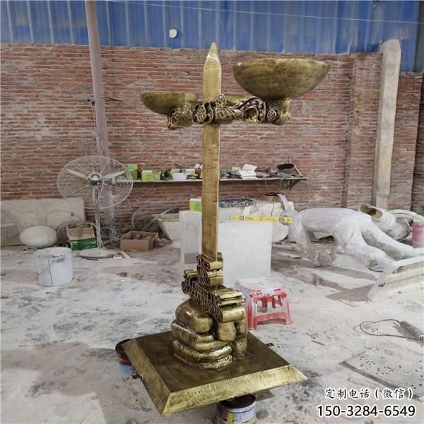 仿古天平雕塑 騰飛天平秤雕塑 房地產(chǎn)公平雕塑