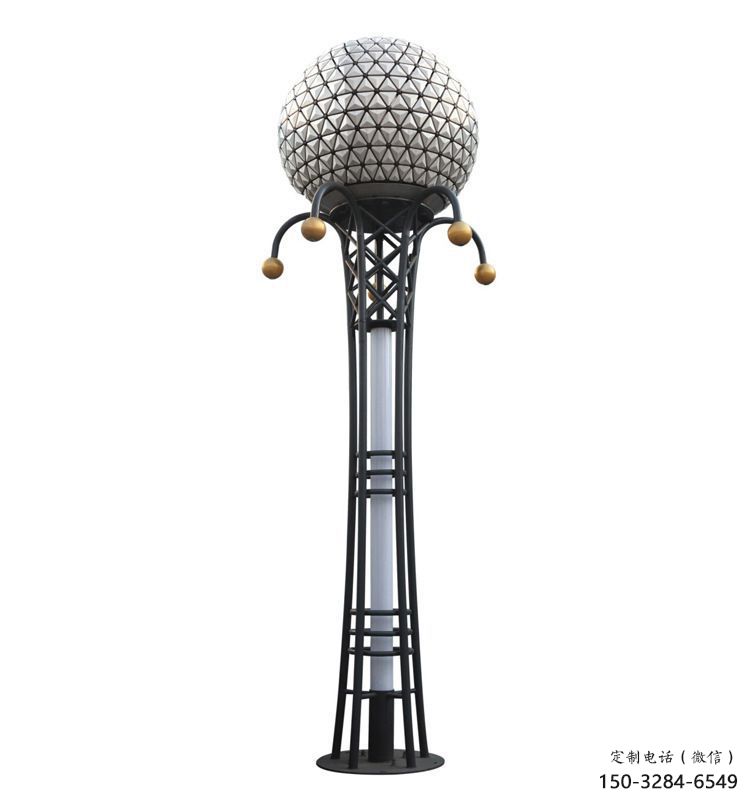 廣場麥克風雕塑 抽象音樂雕塑 烤漆話筒雕塑