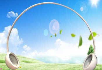 耳麥雕塑 歐式步行街音樂雕塑 大型耳機雕塑