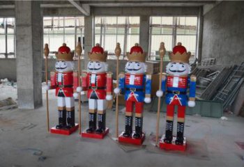 步行街撲克雕塑 游樂場(chǎng)撲克牌雕塑 鑄造雕塑