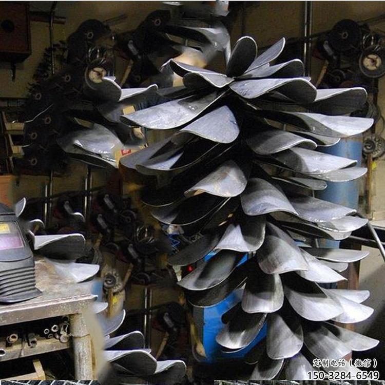 房地產(chǎn)花環(huán)雕塑 剪影環(huán)形雕塑 鍛造雕塑