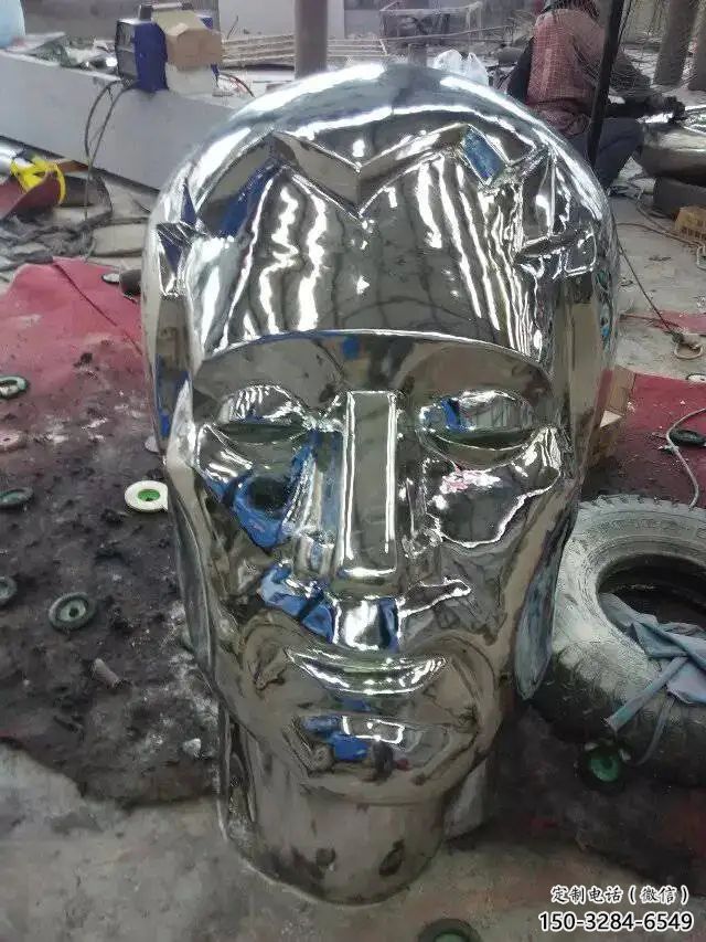 抽象薩克斯雕塑 啞光樂器雕塑 室內(nèi)西方樂隊雕塑