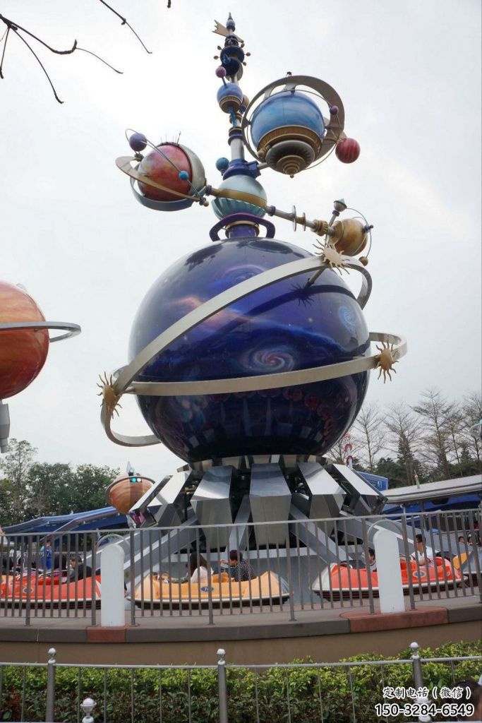 公園飛碟雕塑 創(chuàng)意企業(yè)宇宙雕塑 美陳飛船雕塑
