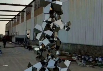 景觀鵝卵石雕塑 剪影空心石雕塑 商業(yè)街雕塑