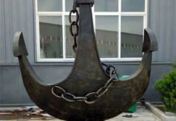 船錨雕塑 啞光碼頭雕塑 室內(nèi)雕塑