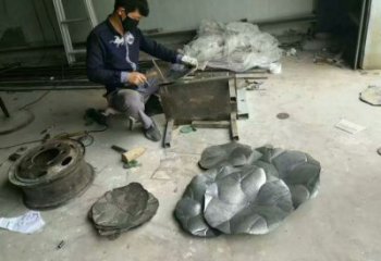 房地產(chǎn)蓮藕雕塑 現(xiàn)代蓮科雕塑 幾何雕塑