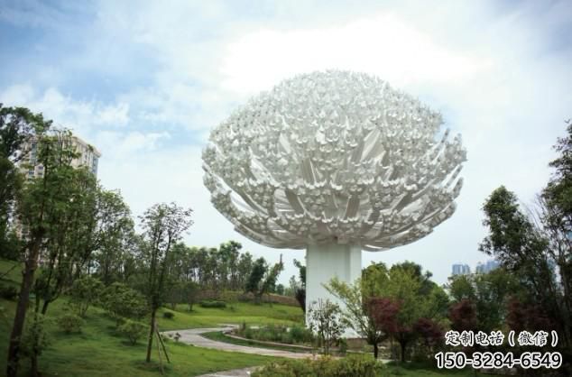 別墅區雪花雕塑 大型別墅區雕塑 剪影窗花雕塑